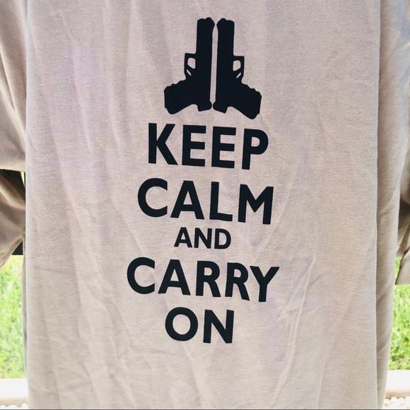 SOLD!⭐️NWT Mens Keep Calm Tee!⭐️ - Picture 3 of 6